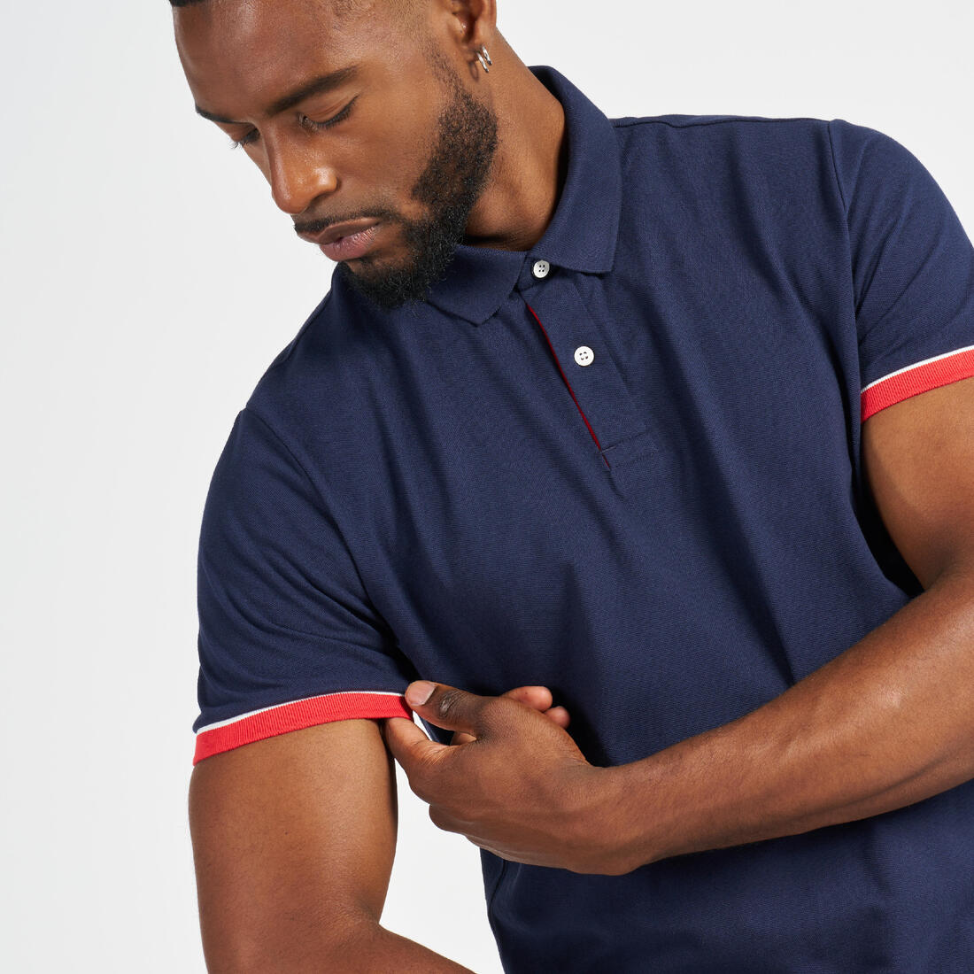 Polo manches courtes de voile homme,100