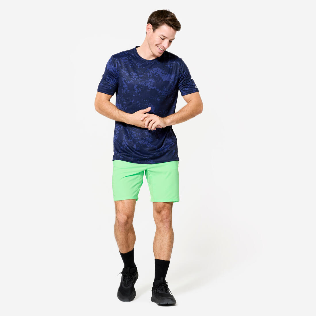 Short de fitness avec poches zippées