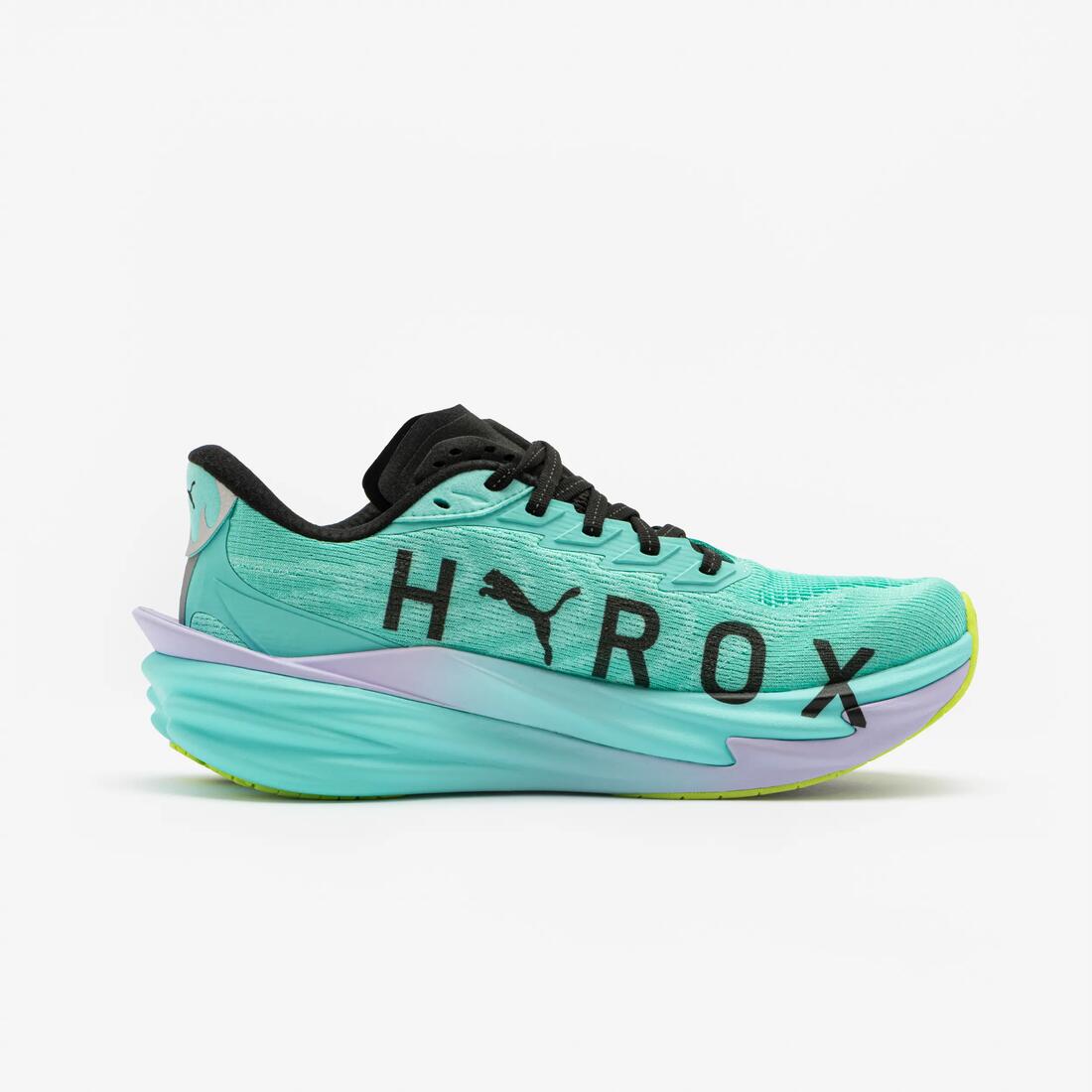 Chaussures de Running Hyrox Femme, Puma Deviate Nitro vert