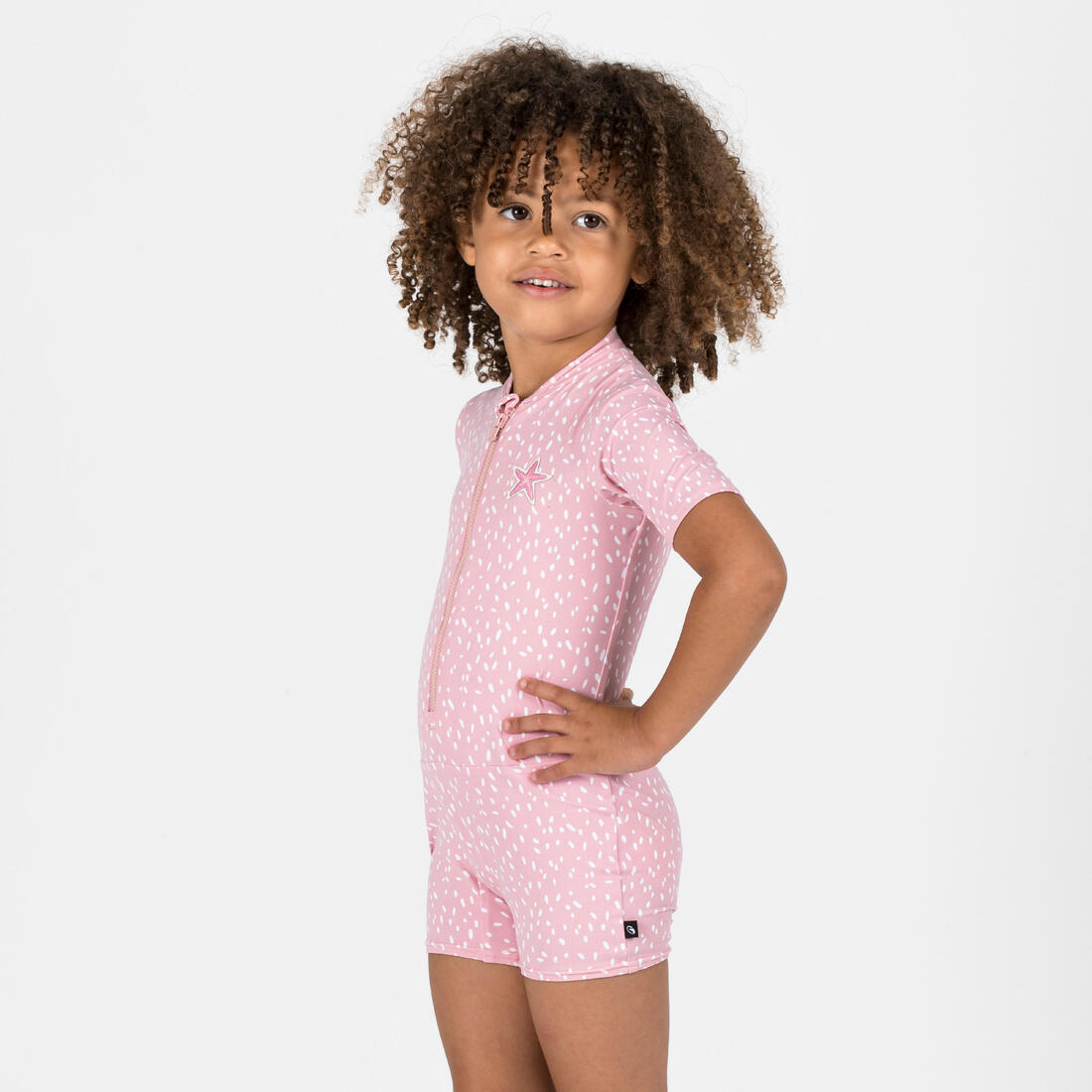 Combinaison de bain manches et jambes courtes Bébé