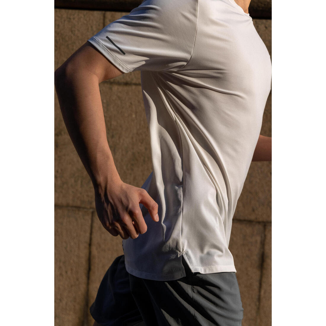 T-shirt de running respirant homme - kiprun run 500 dry
