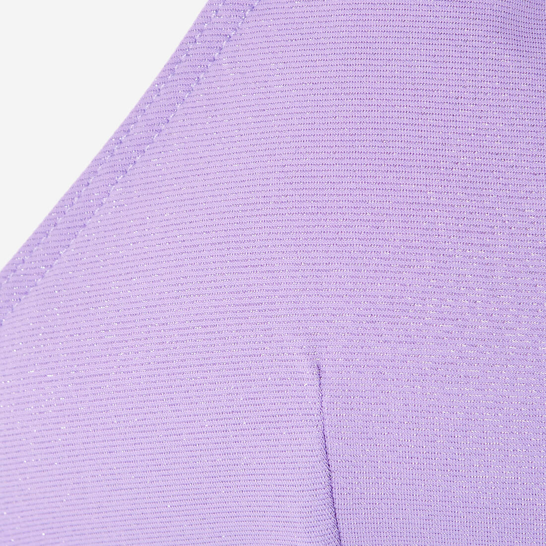 Haut de maillot de bain lurex surf dos croisé réglable fille, Lizy