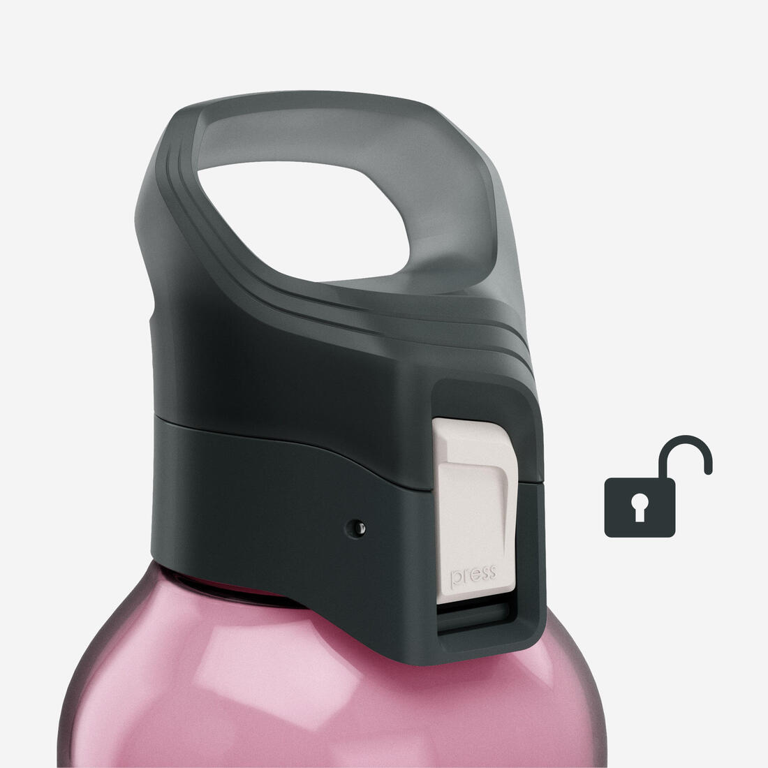 Gourde 500 ecozen® 0,8l avec bouchon ouverture rapide pour la randonnée