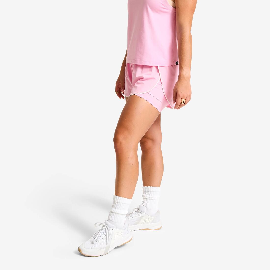 Short double couche femme