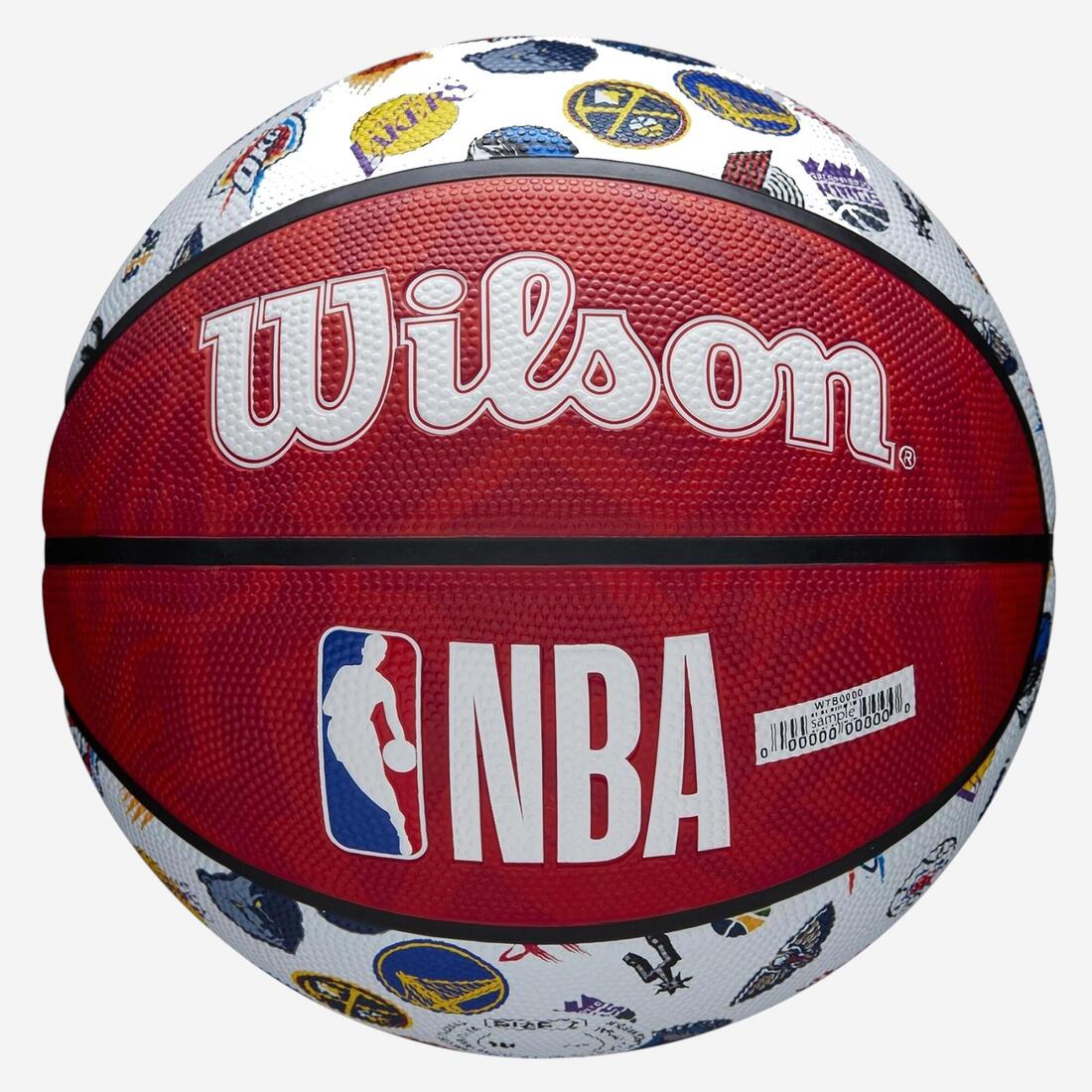BALLON DE BASKET WILSON TEAM TRIBUTE NBA TAILLE 7