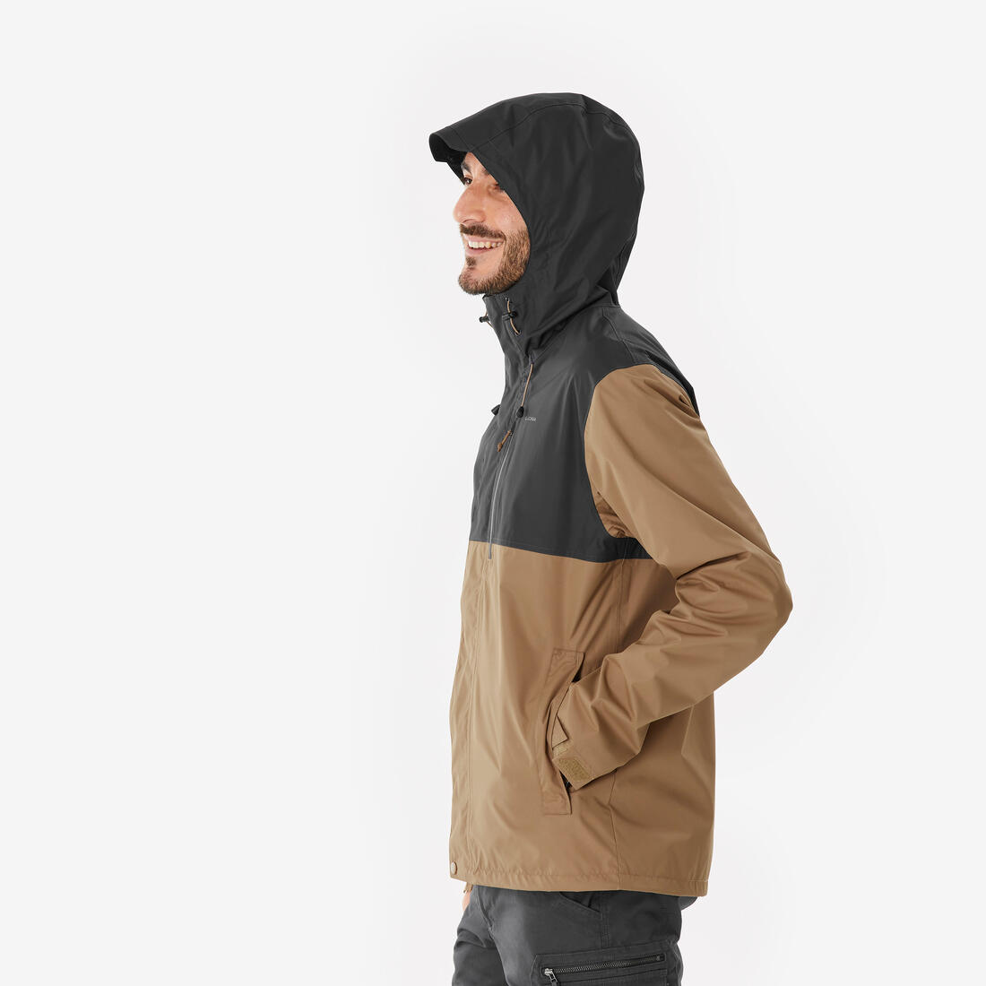 Veste imperméable de randonnée - nh500 imper - homme