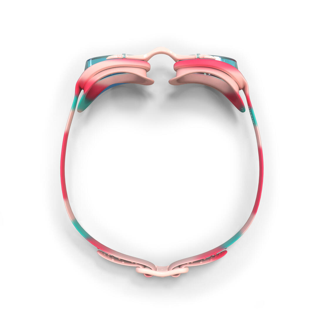 Lunettes de natation Junior - Xbase rose bleu teintées