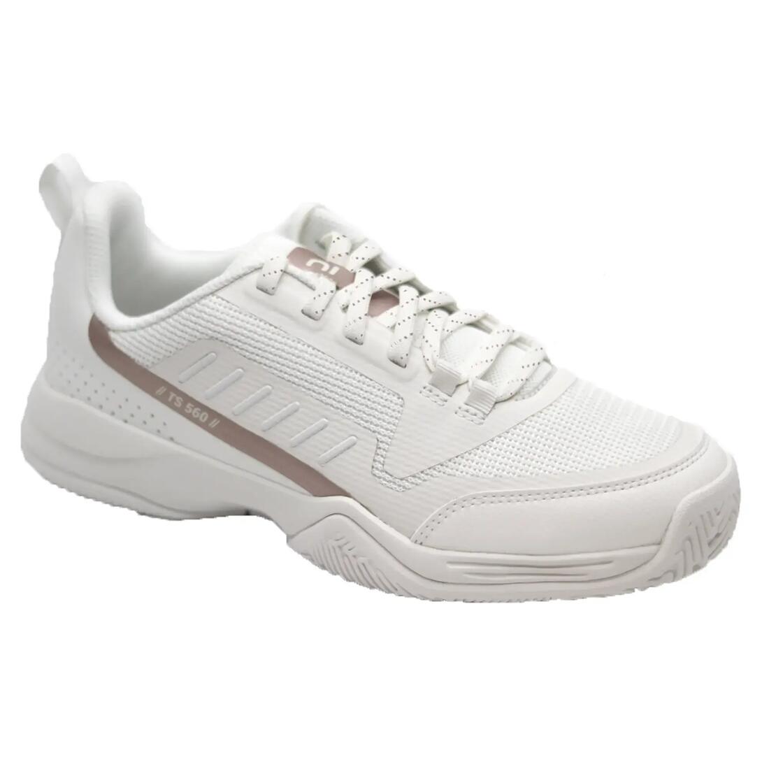 CHAUSSURES TENNIS ENFANT - TS500 FAST JR LACE SHINE