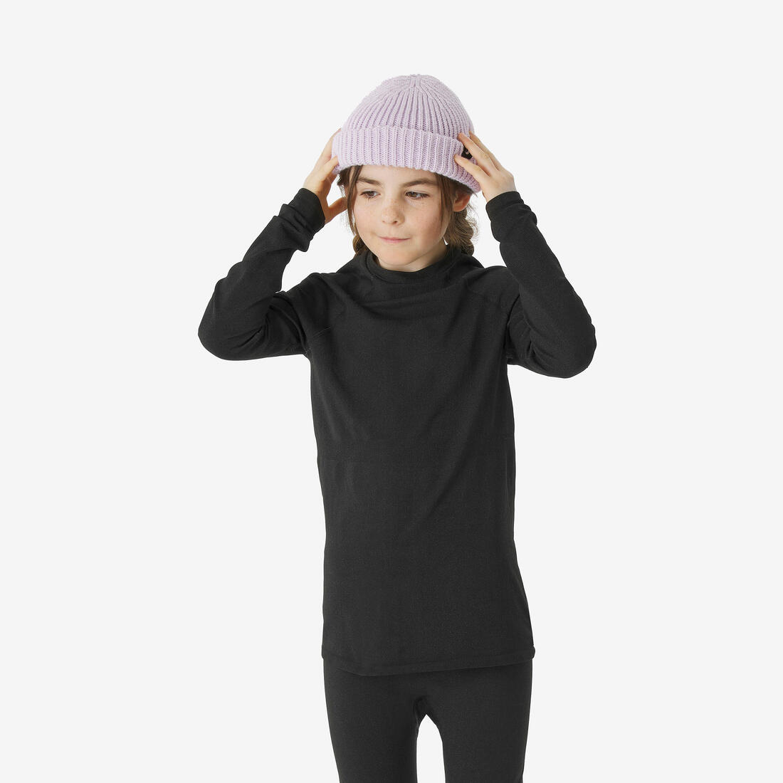 Sous-vêtement thermique de ski enfant, BL 500 seamless