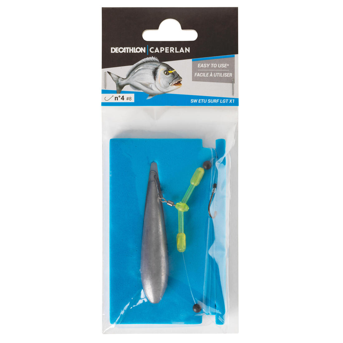 MONTAGE PECHE SURFCASTING LESTE COULISSANT 80g