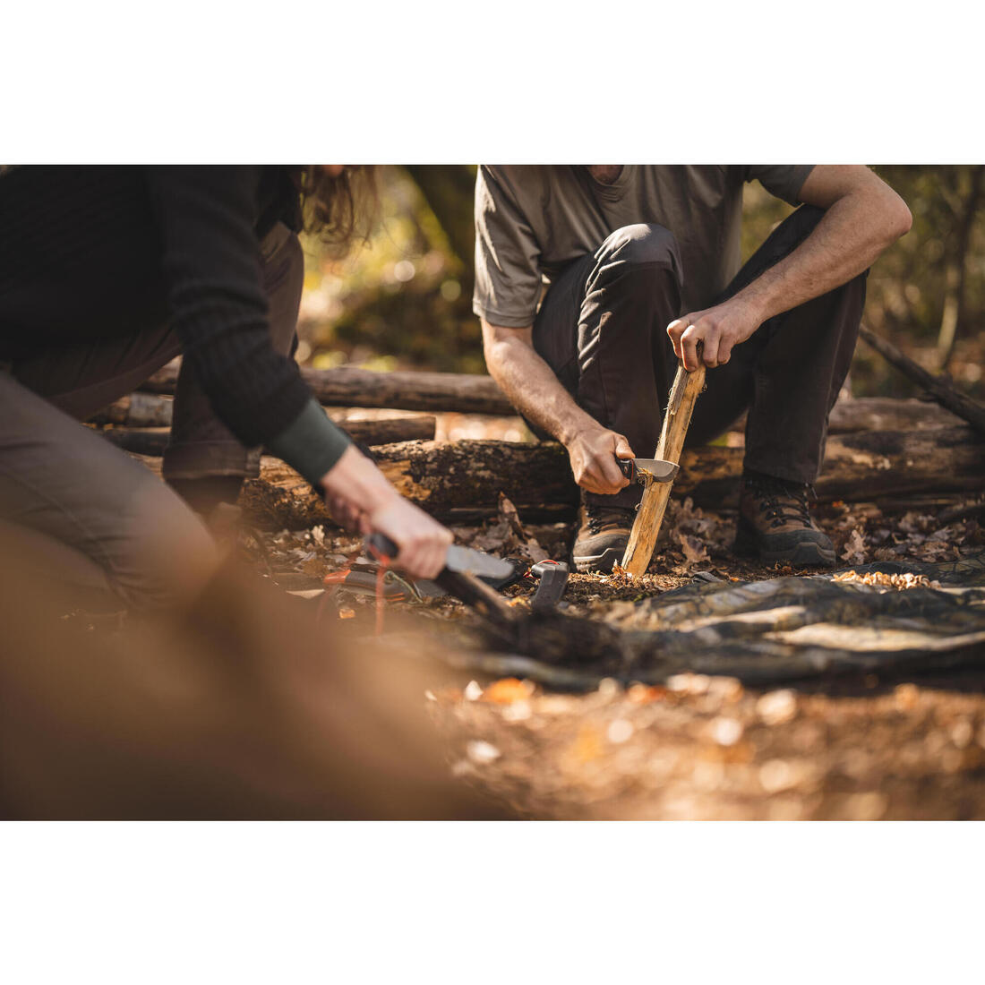 Couteau chasse 10cm fixe GRIP SIKA 100