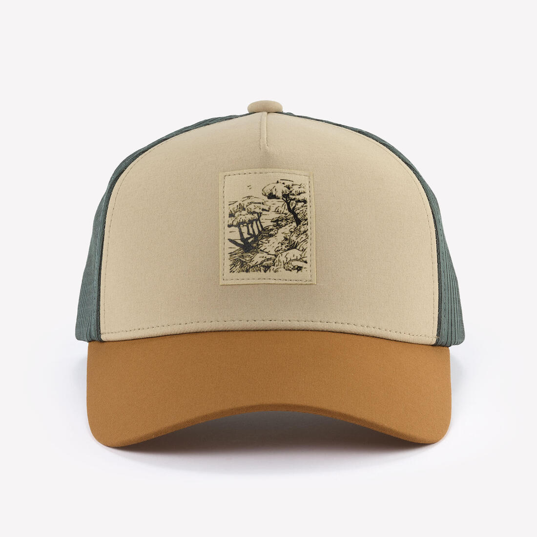 Casquette de randonnée, TRUCKER 500 foncé