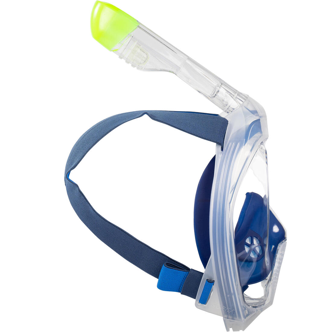 Masque snorkeling surface easybreath + avec valve acoustique > 10 ans - jungl