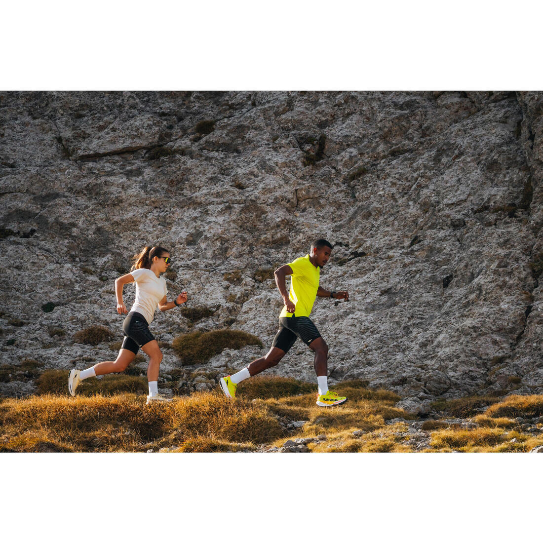 Chaussures de running trail plaque carbone homme, Kiprun Kipsummit race