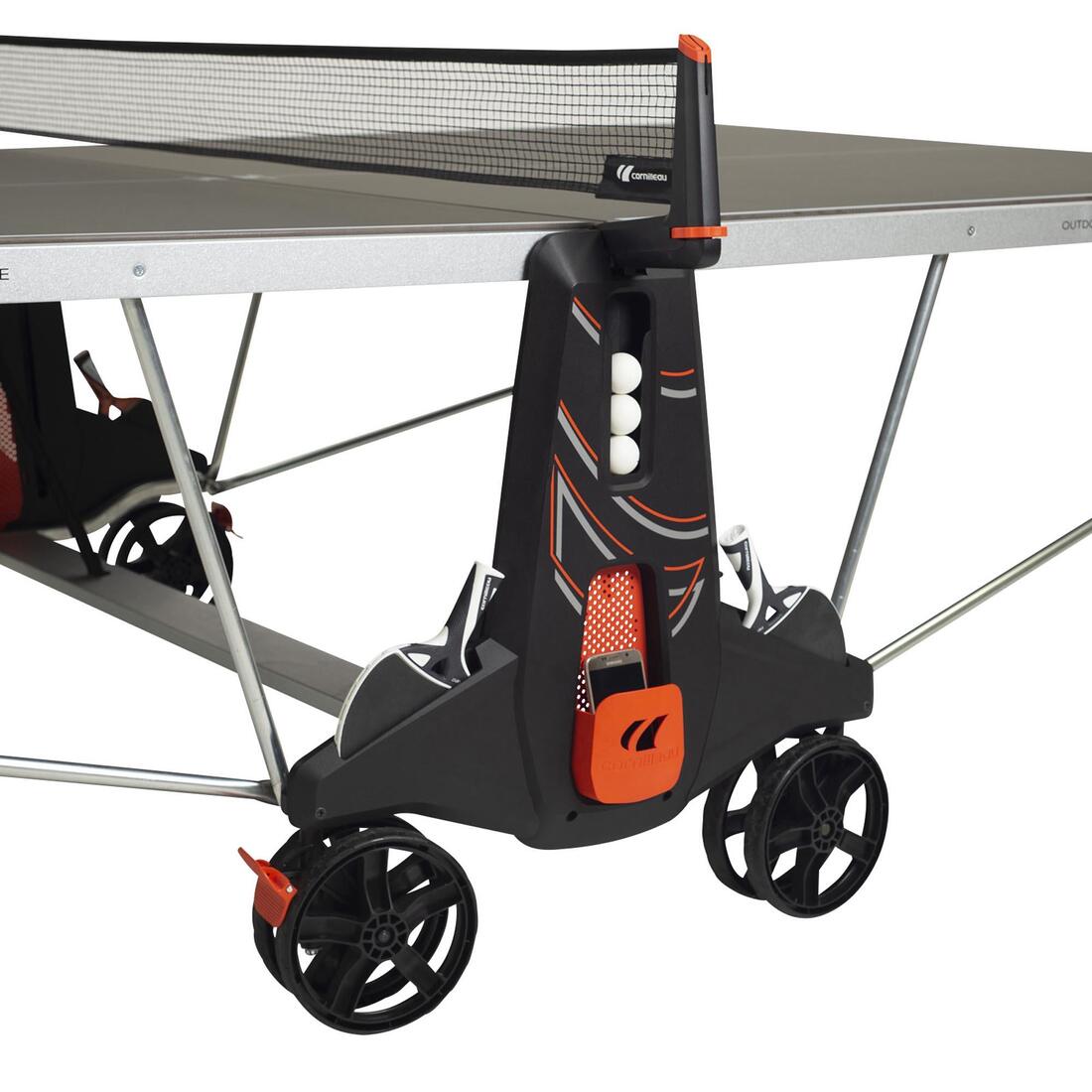 TABLE DE PING PONG EXTÉRIEURE 500X GRISE