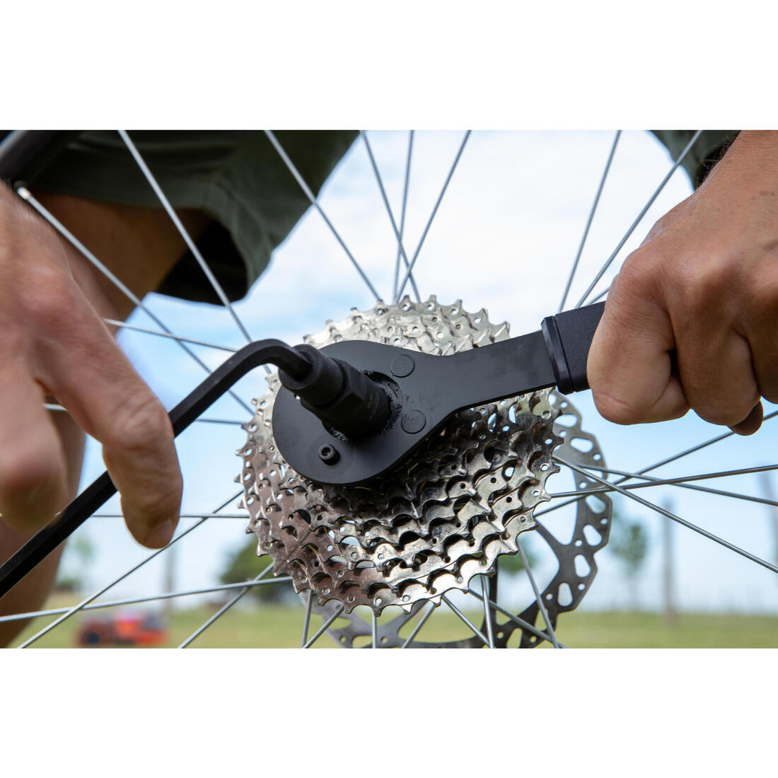 Demonte cassette hg velo shimano/sram-xd