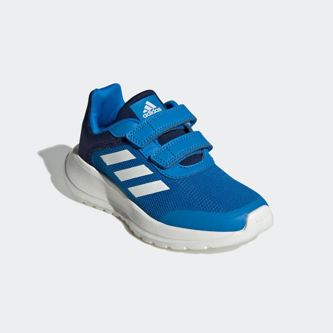 Baskets à scratch enfant - ADIDAS TENSAUR RUN bleu