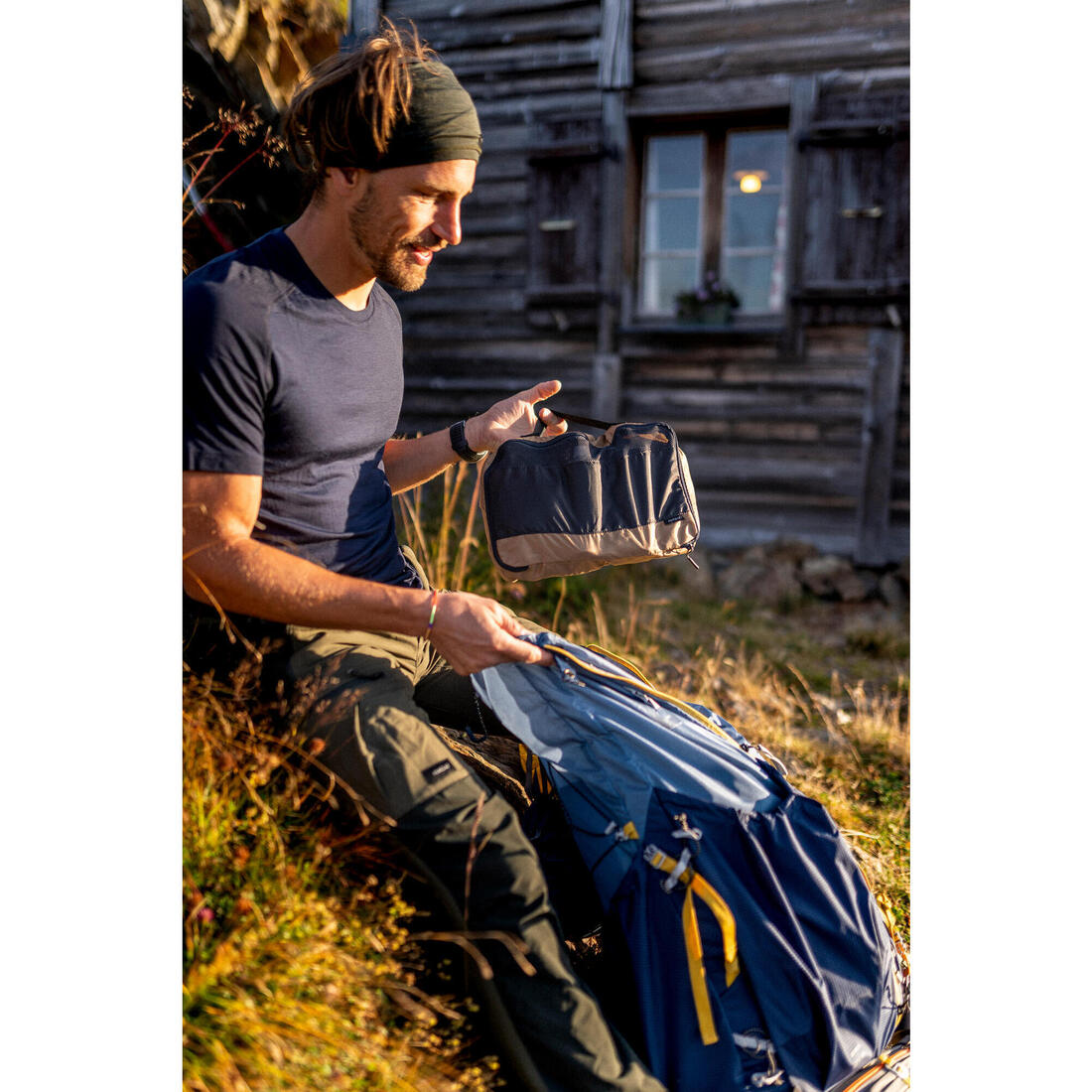 Kit de 3 housses de rangement de trekking voyage TRAVEL