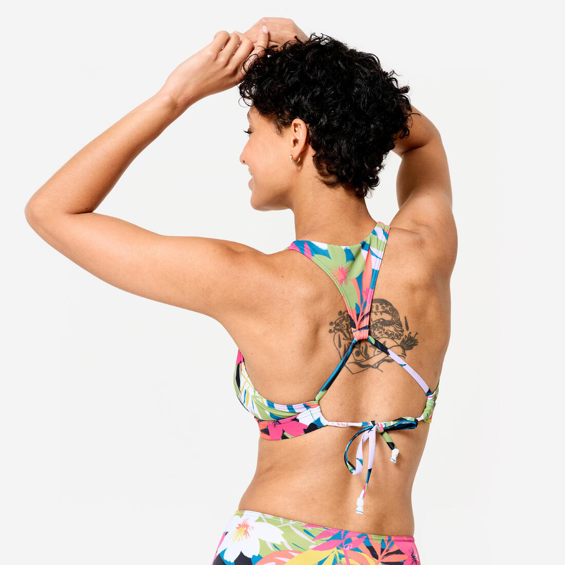 HAUT DE MAILLOT DE BAIN BRASSIÈRE DE SURF FEMME RÉGLABLE DOS AGATHA ANAMONES