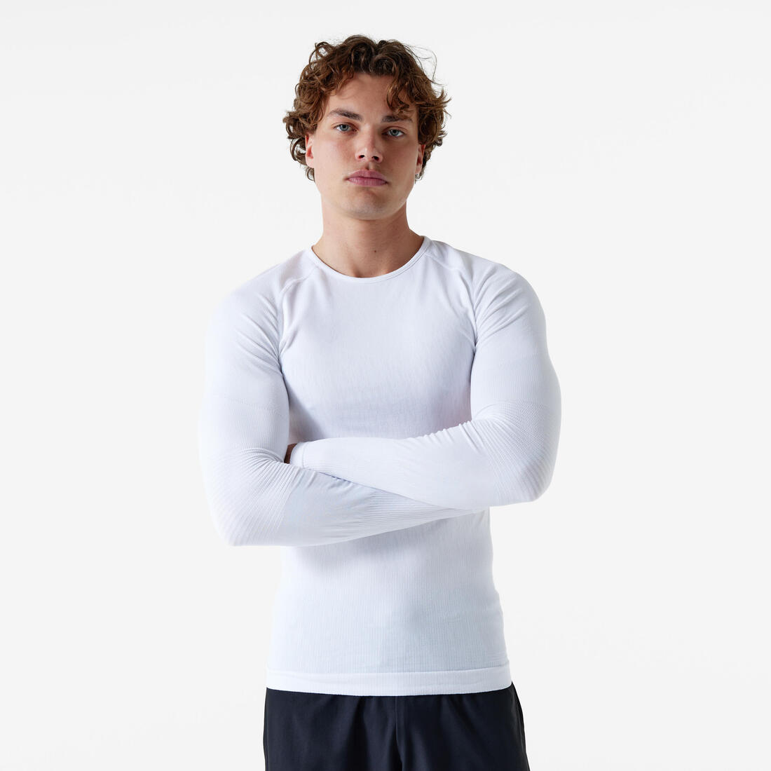 Sous-maillot de foot thermique sans-couture manches longues, Keepdry