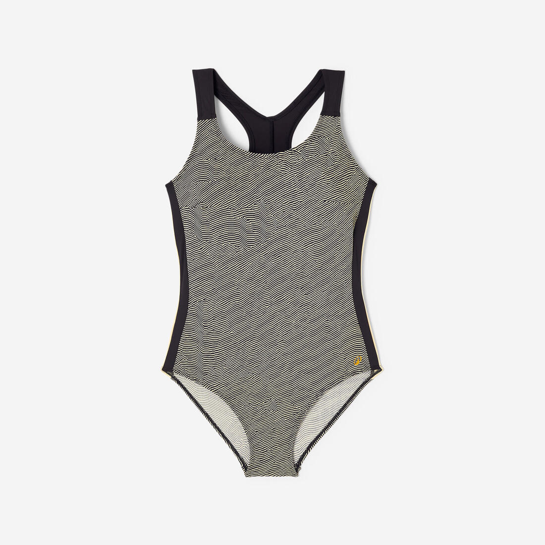 Maillot de bain 1 pièce aquagym aquabike femme, Sofi sono beige