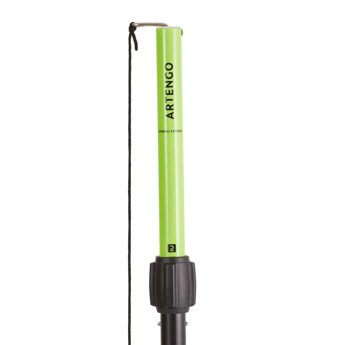 Pack de Speedball (1 mât, 2 raquettes et 1 balle) TURNBALL STRONG NOIR JAUNE