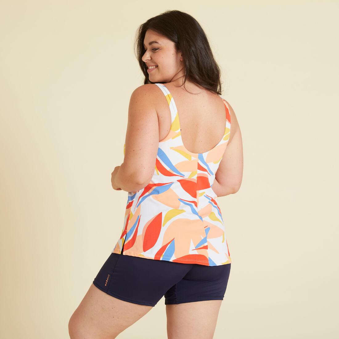 Maillot de Bain Femme 1 Pièce Tankini Shorty HEVA Leo