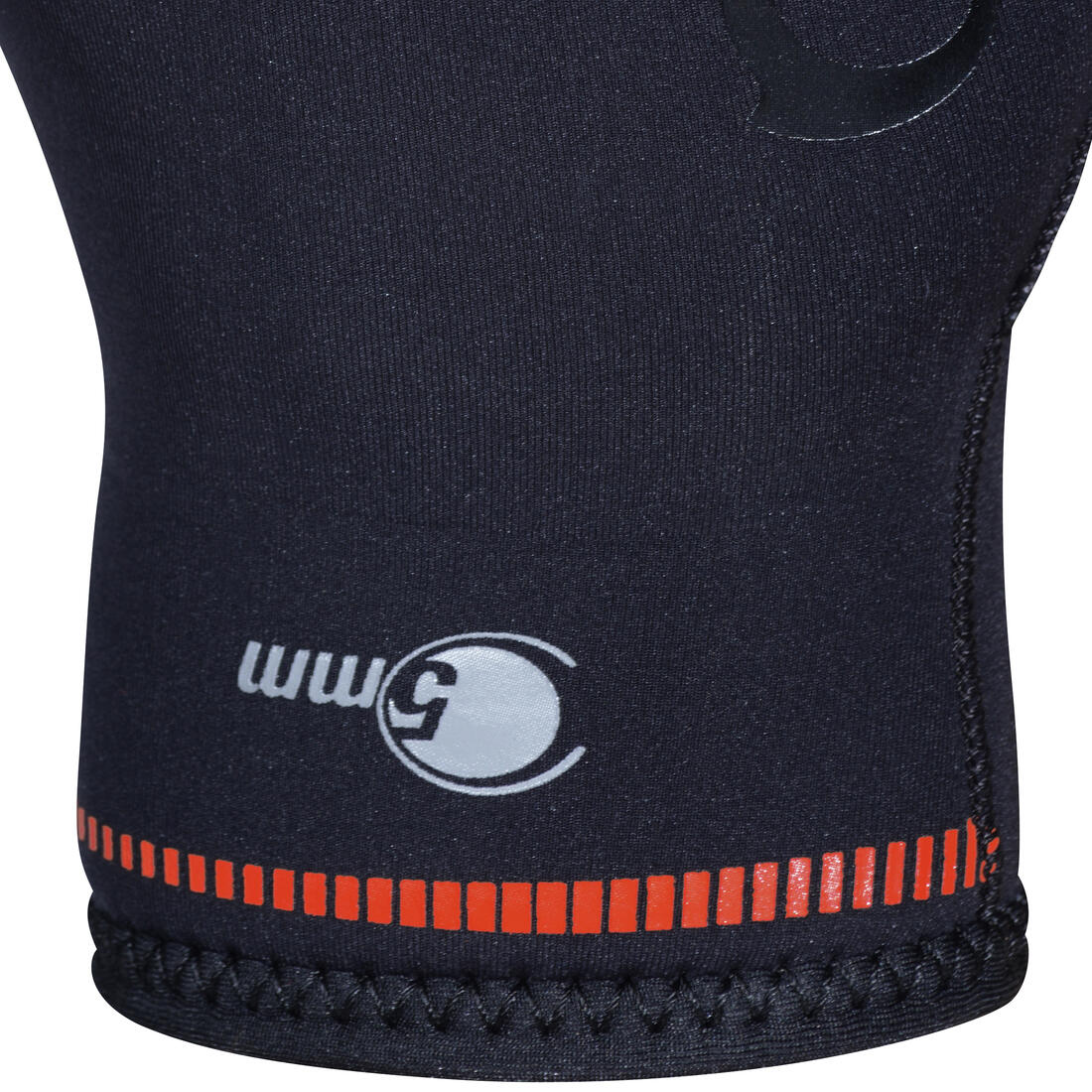 Gants plongée néoprène 5mm - noir