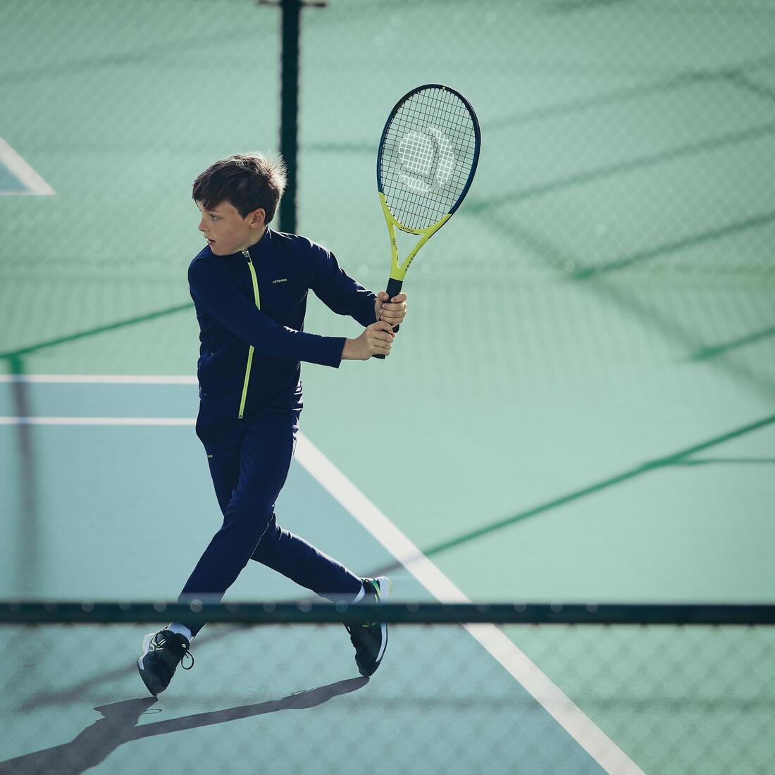 Pantalon de tennis garcon - TPA 500 noir
