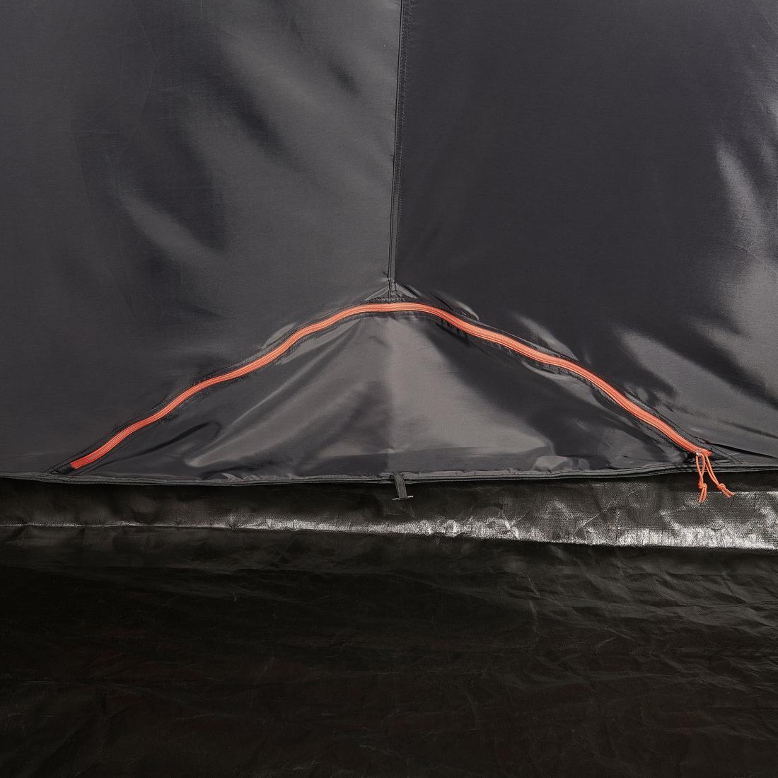 Tente de camping gonflable 4 places 2 chambres, Fresh & Black, Air Seconds 4.2
