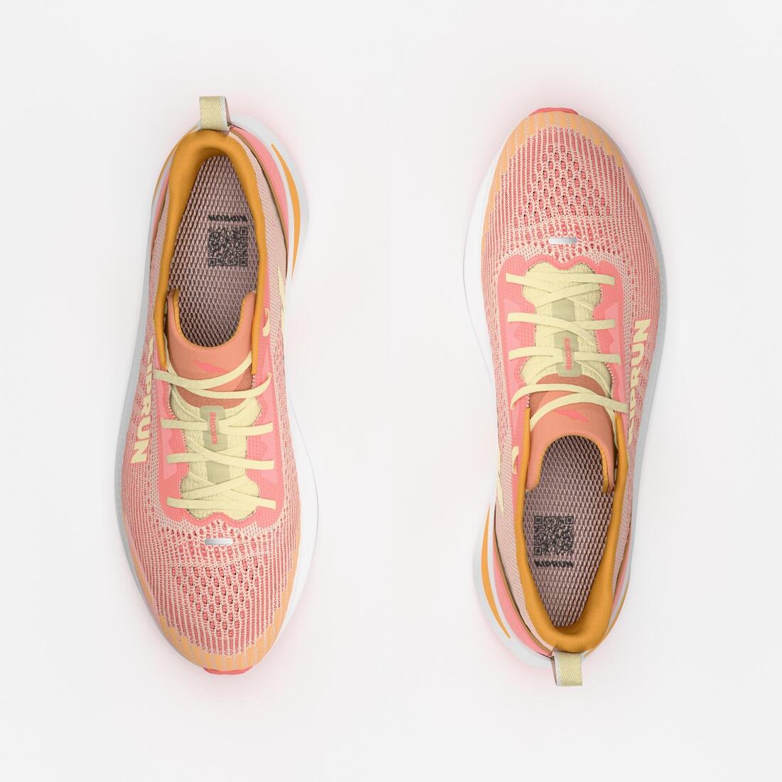 Chaussures de Running Femme, Kiprun Kipcore blanche