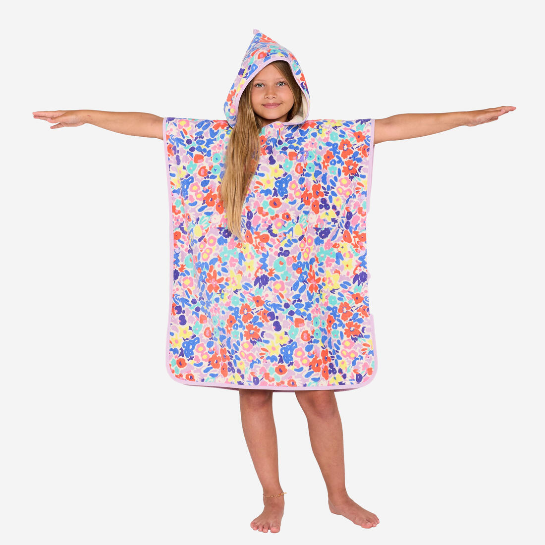 Poncho surf 500 junior (110 à 135 cm) surfy