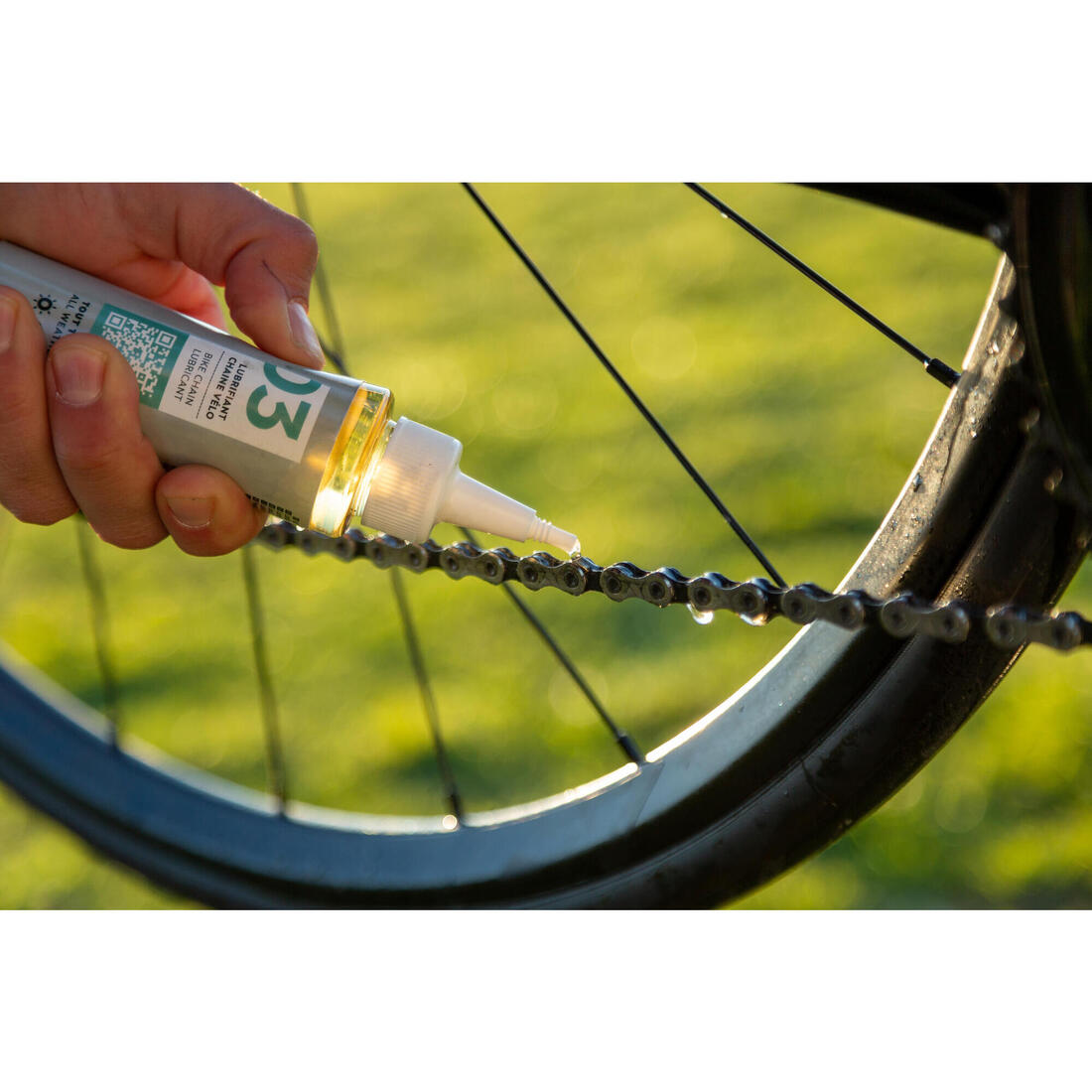 Lubrifiant chaine velo tout temps - 100ml