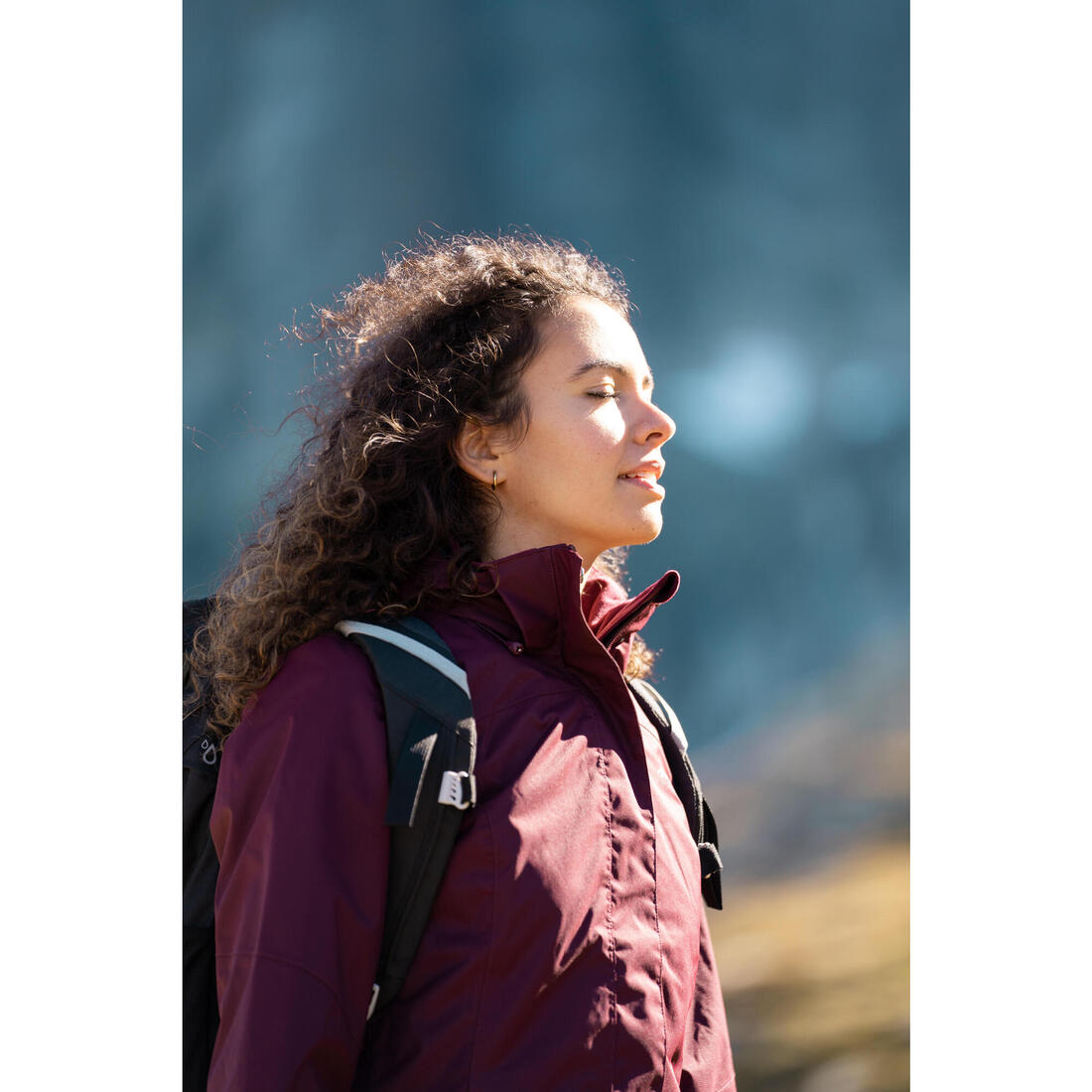 Veste imperméable de randonnée montagne - NH500 - Femme
