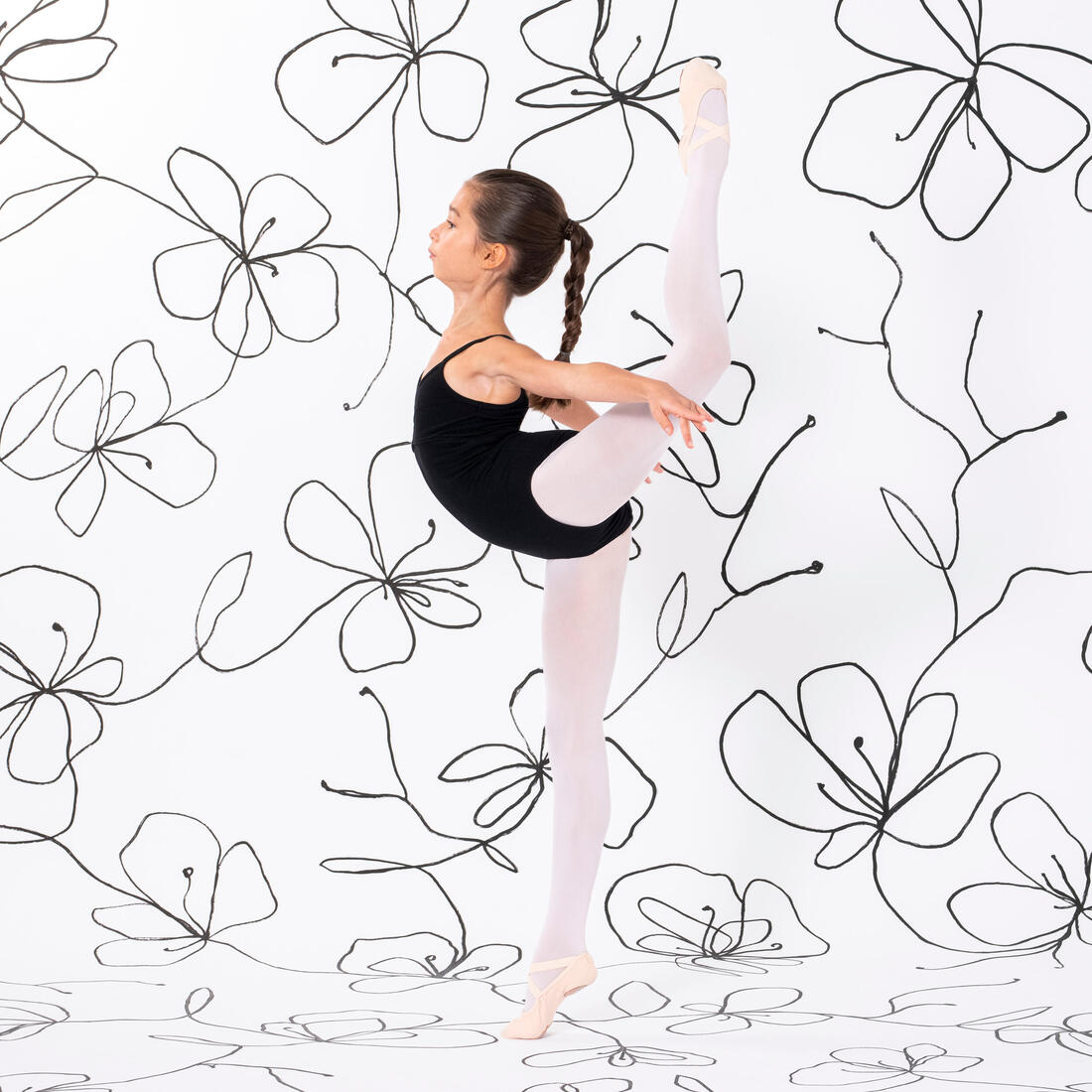 Justaucorps danse classique fines bretelles filles