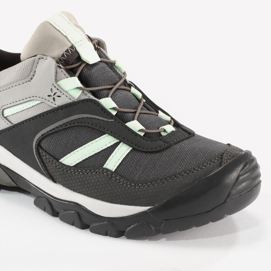 Chaussures imperméables de randonnée enfant avec lacet -CROSSROCK - 35-38