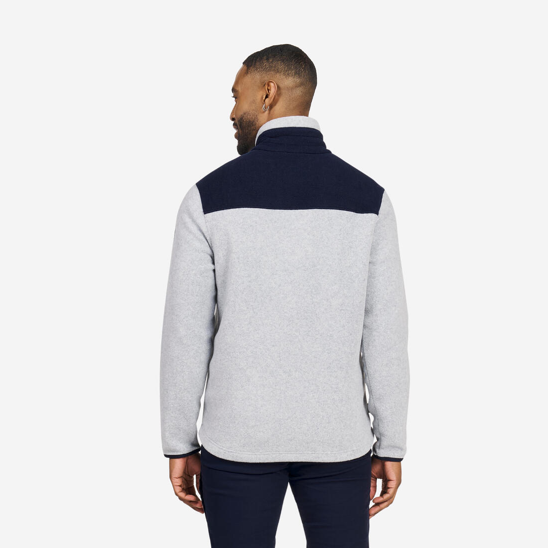 Polaire chaude de voile homme, 100 chiné