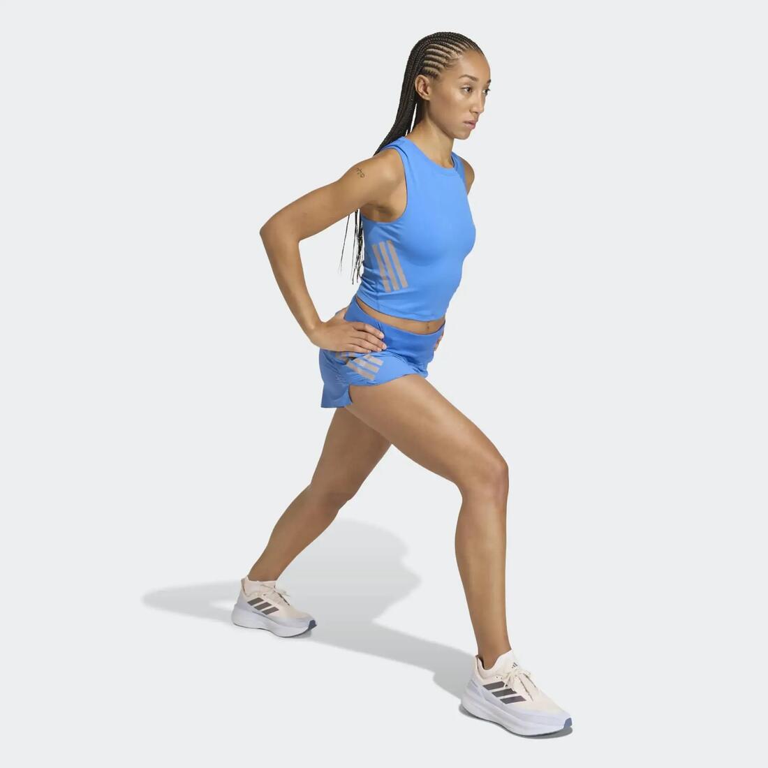 Short de running femme, adidas 365 climacool bleu
