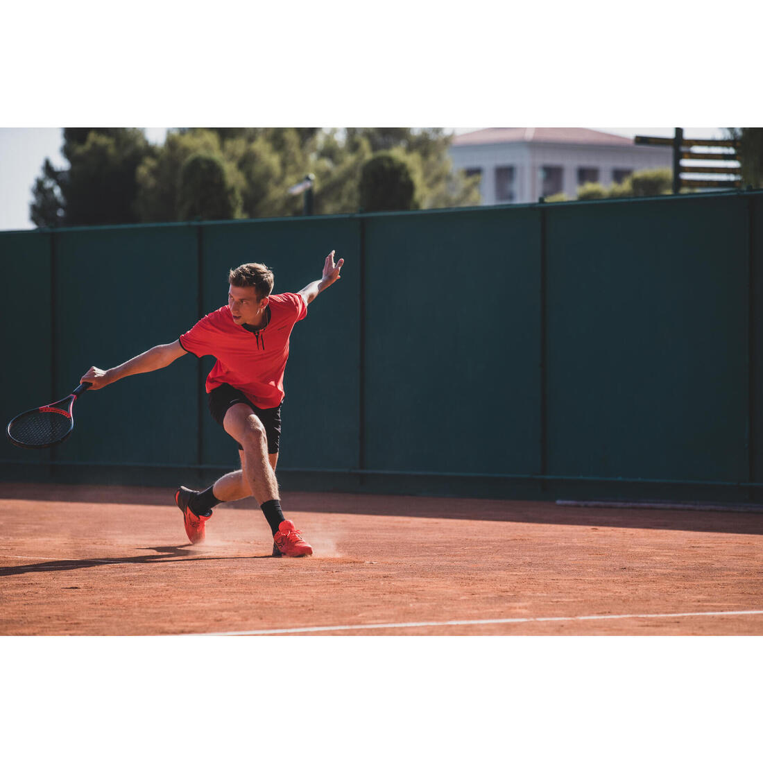 T-shirt tennis manches courtes Homme - ARTENGO DRY+