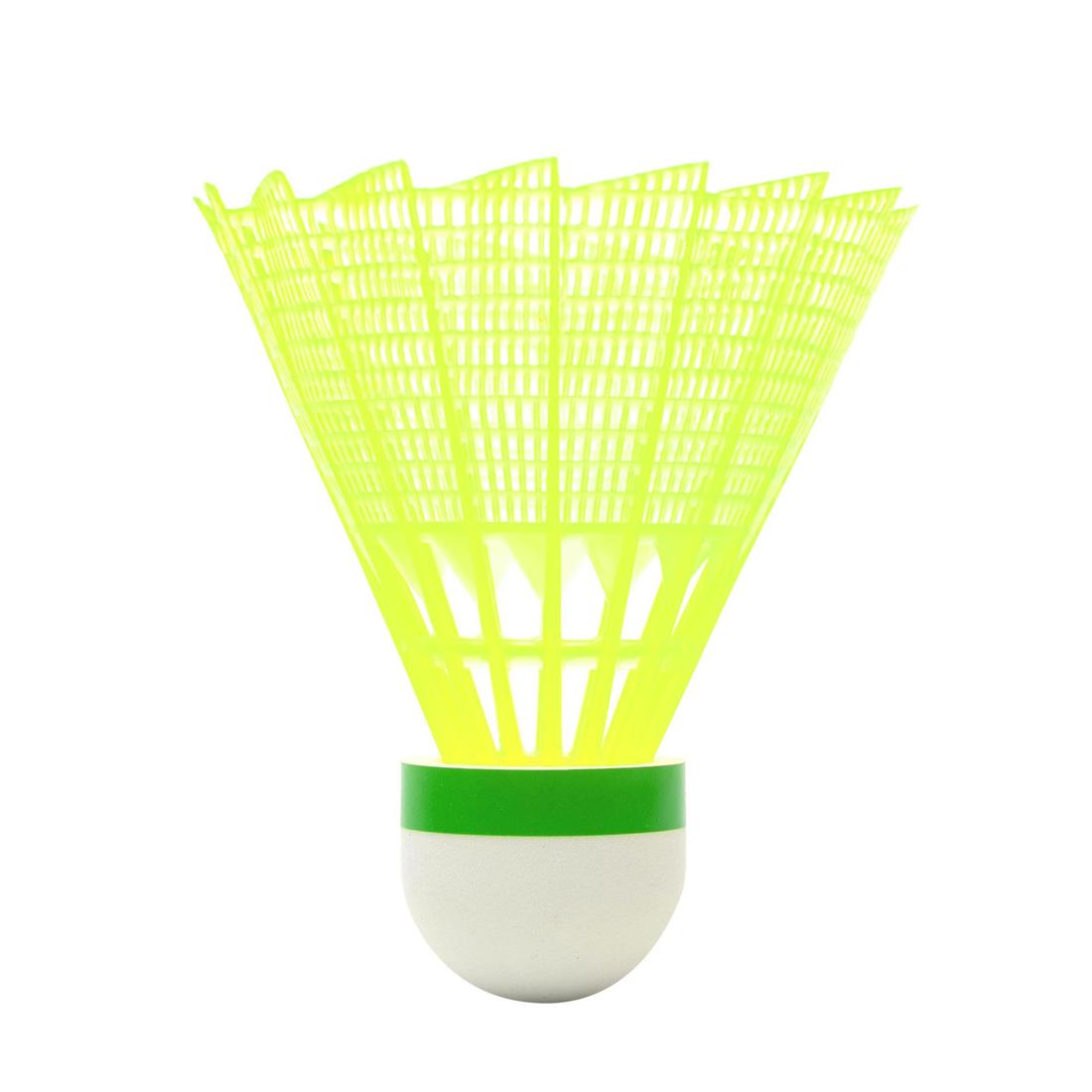 Lot De 3 Volants De Badminton En Plastique PSC 100 Medium