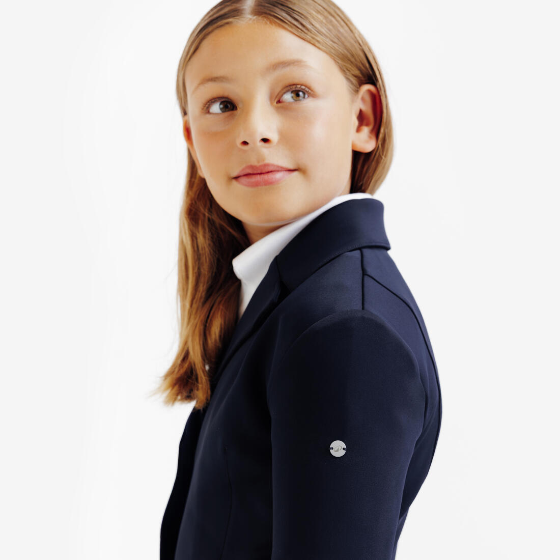 Veste de concours équitation Enfant - 500 marine