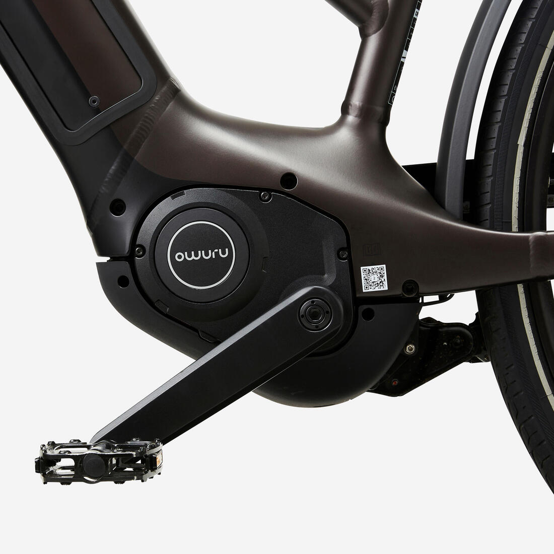 Velo ville electrique a moteur automatique owuru cadre bas ld 920 e
