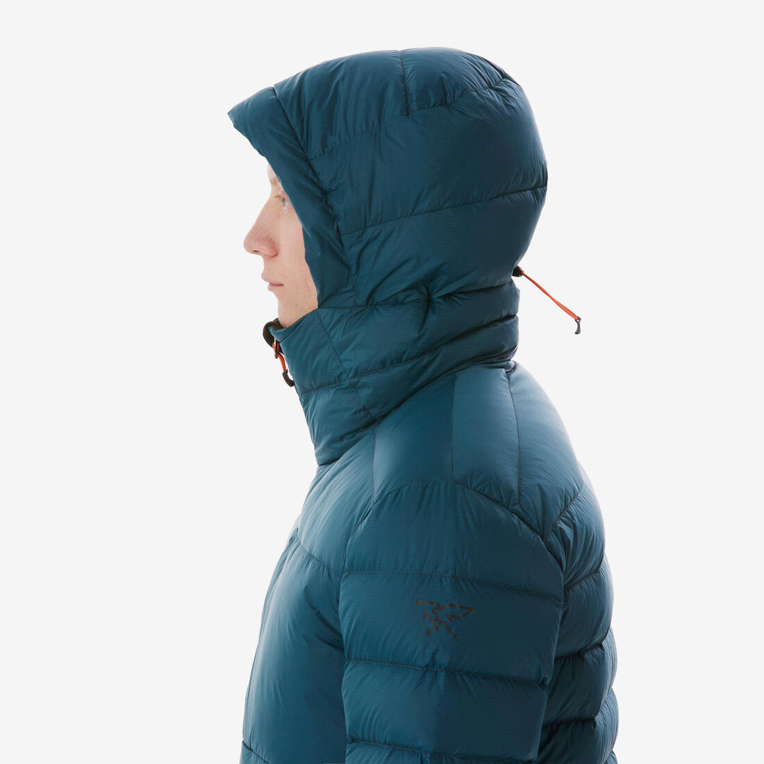 Doudoune à capuche en duvet de trek montagne - mt500 -10 °c - homme