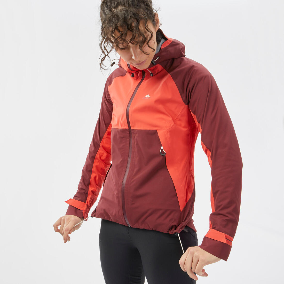 Veste imperméable de randonnée montagne - MH500 Femme