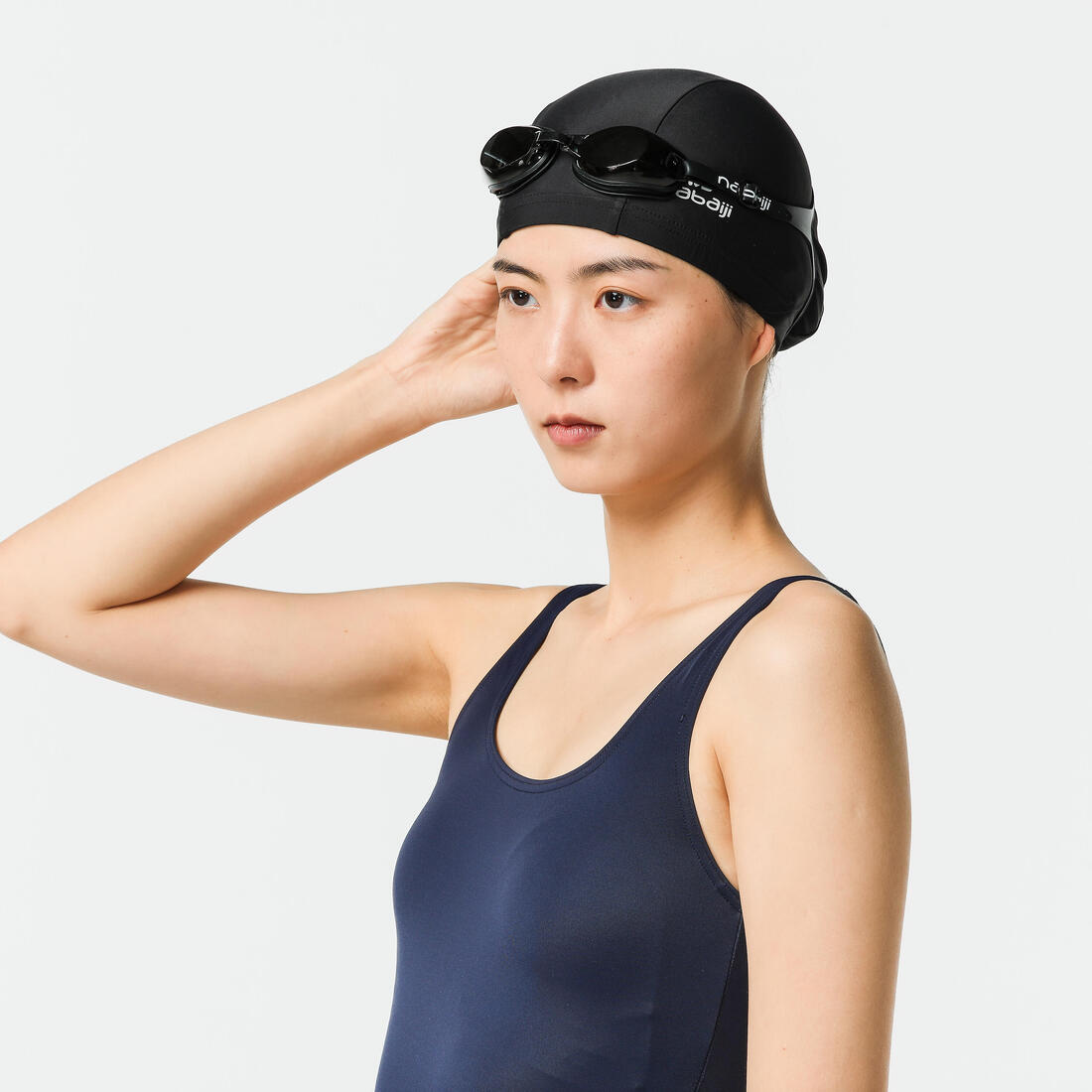 Bonnet de Bain en Maille - Tissu Uni