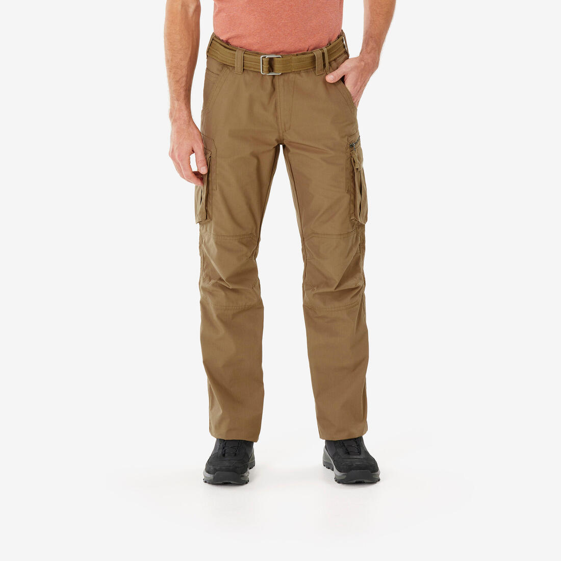 Pantalon cargo de trek voyage - travel 500 homme