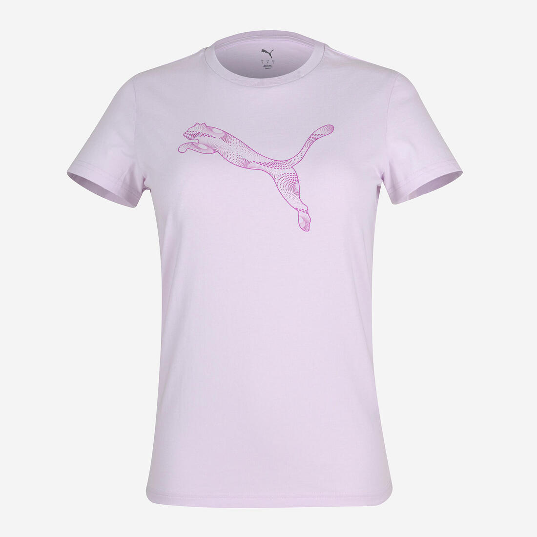 T-shirt coton femme, rose