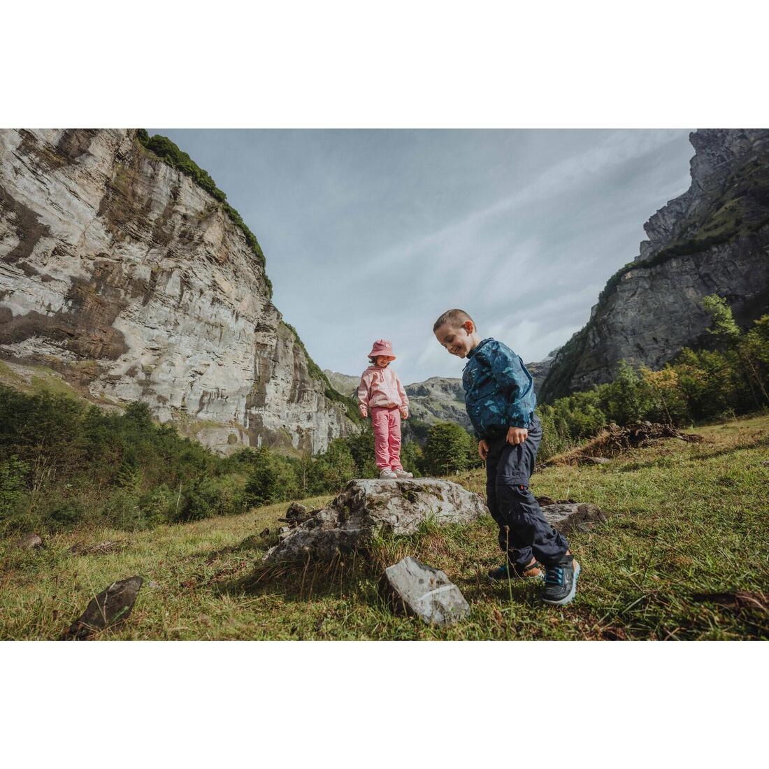 Pantalon de randonnée modulable enfant - MH500 KID 2-6 ANS