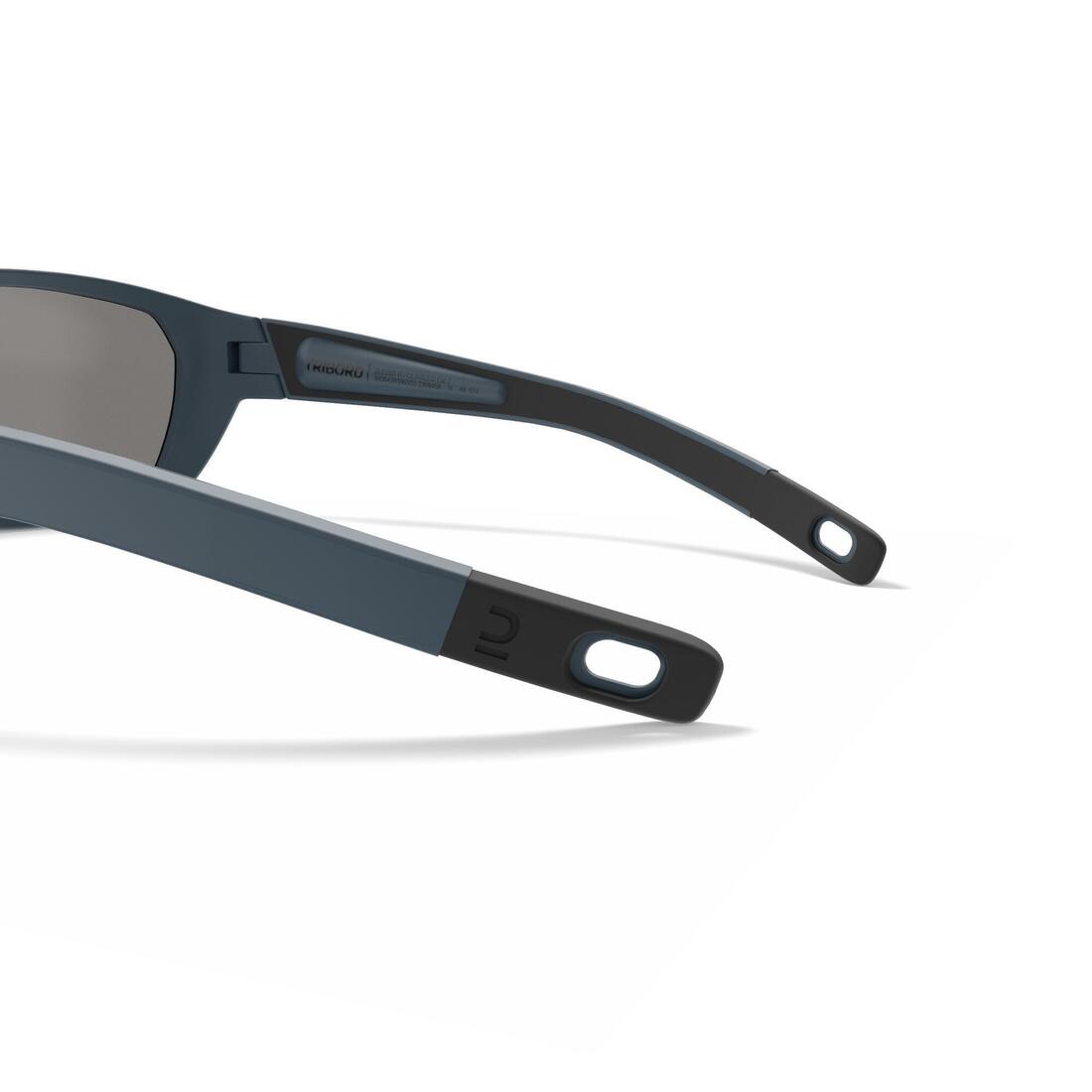 Lunettes de soleil polarisées flottantes voile adulte 500 taille M noir