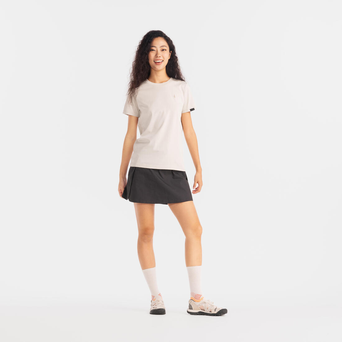 Jupe short de randonnée - nh500 - femme